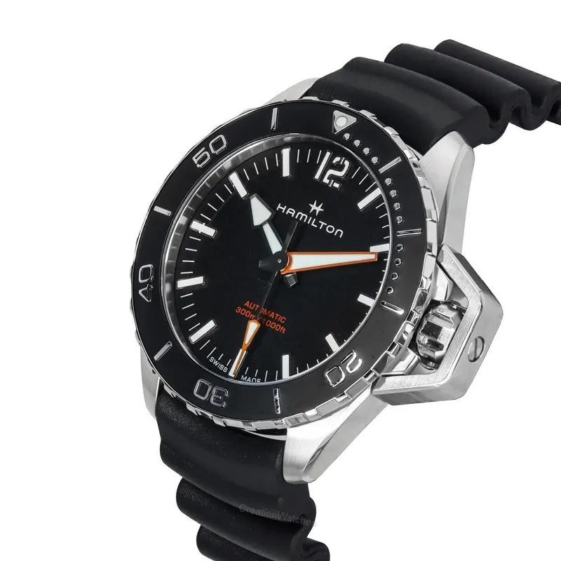Hamilton Khaki Navy Frogman Auto Diver's Men's Watch- H77825330